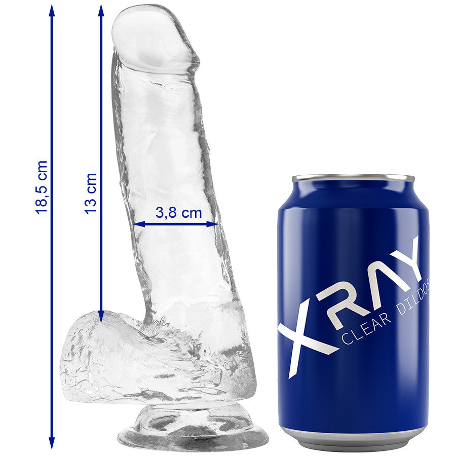 X Ray – Transparent Flexible Sex Toy 18.5 Cm
