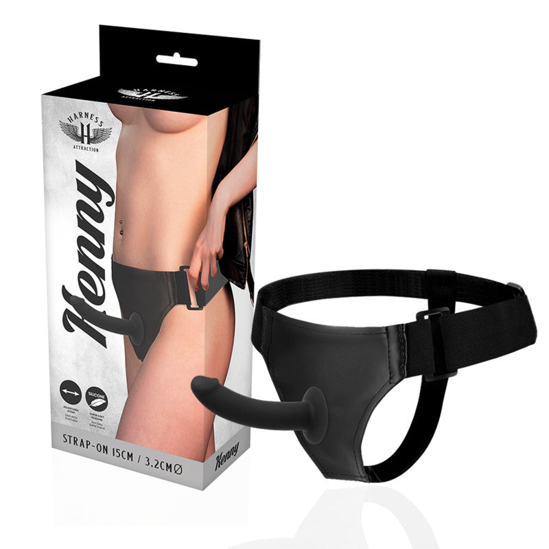 Harness Attraction – Premium 15 Cm Silicone Vibrator