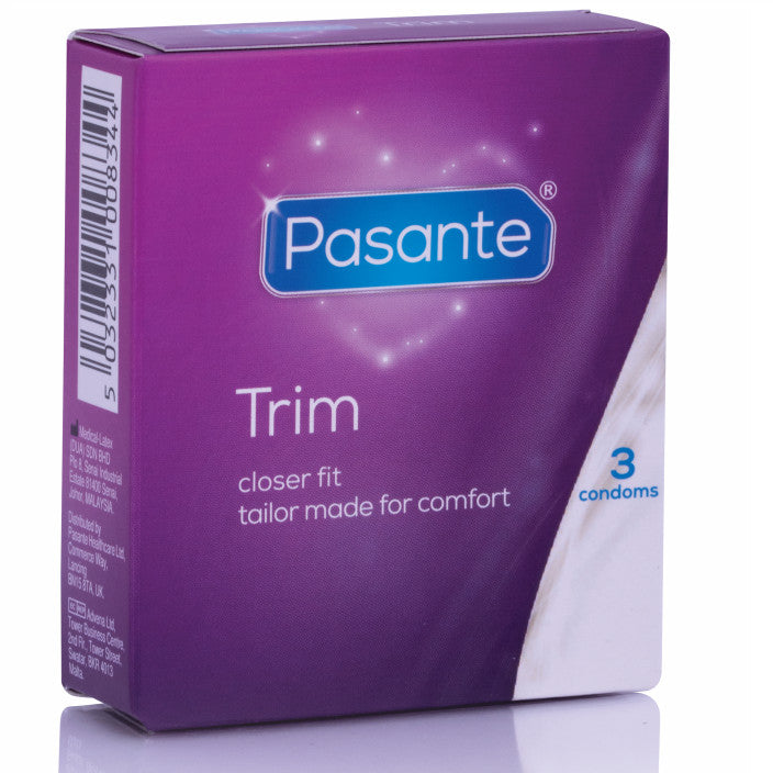 Pasante Thin Trim – Premium Thin Condoms 3 Pieces