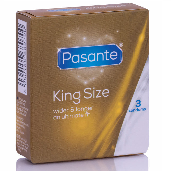 Pasante - Premium King Size Condoms (3 Pcs)