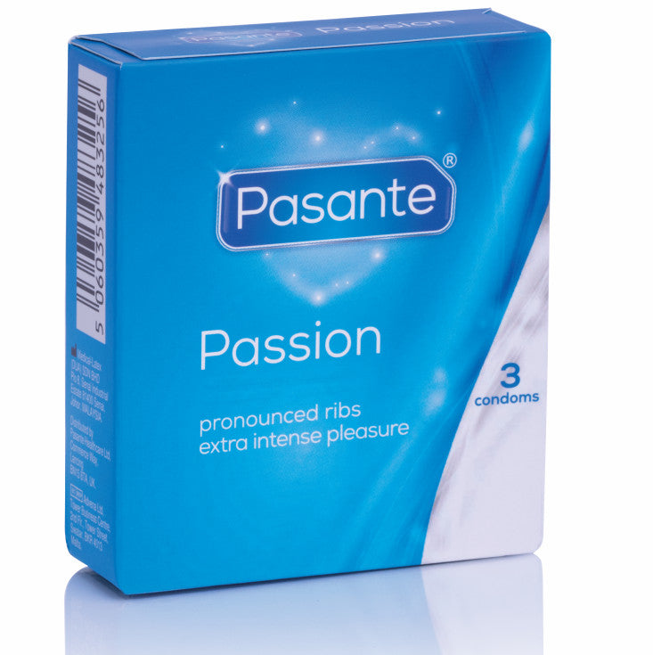 Pasante - Dottos Condoms 3 Pcs - Provides Extra Pleasure