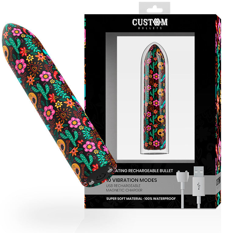 Custom Bullets – Rechargeable Magnetic Bullet With 10 Intensities