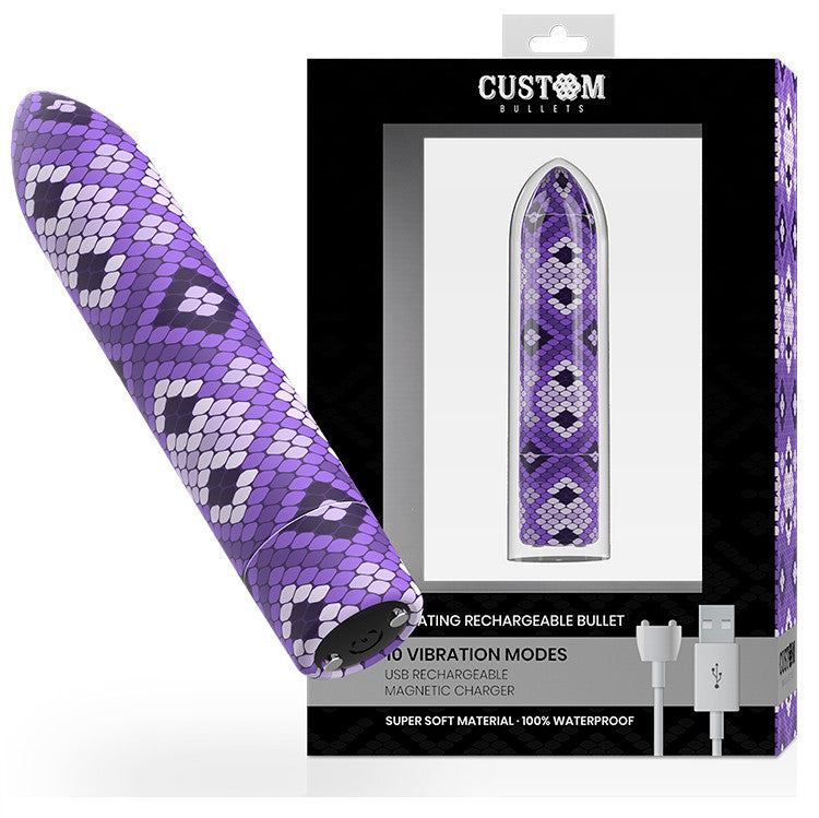 Custom Bullets – Rechargeable Magnetic Bullet With 10 Levels