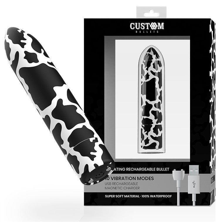 Custom Bullets – Rechargeable Magnetic Vibrator With 10 Settings