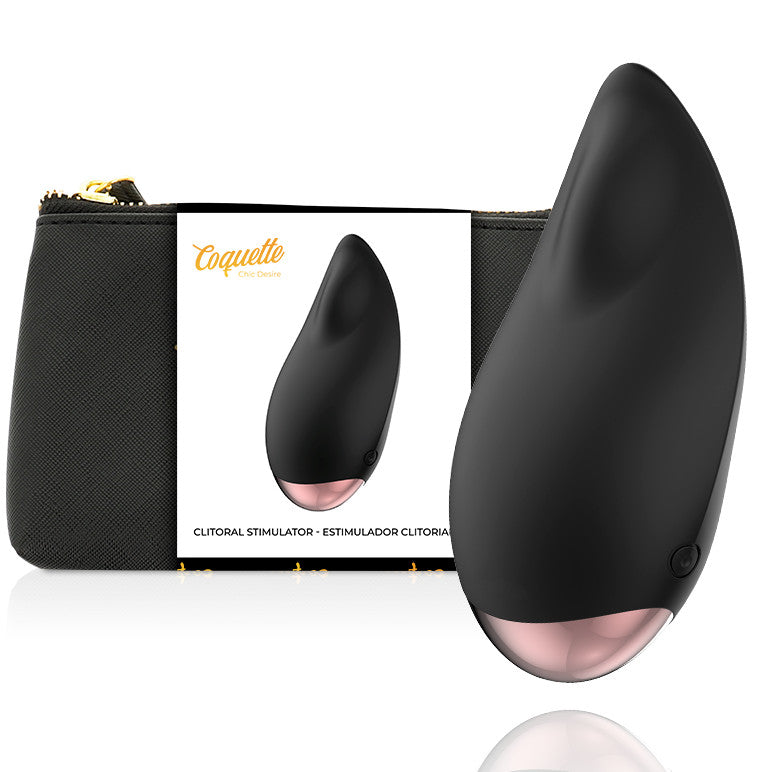 Coquette Chic Desire – Elegant Clitoral Stimulator Black/gold