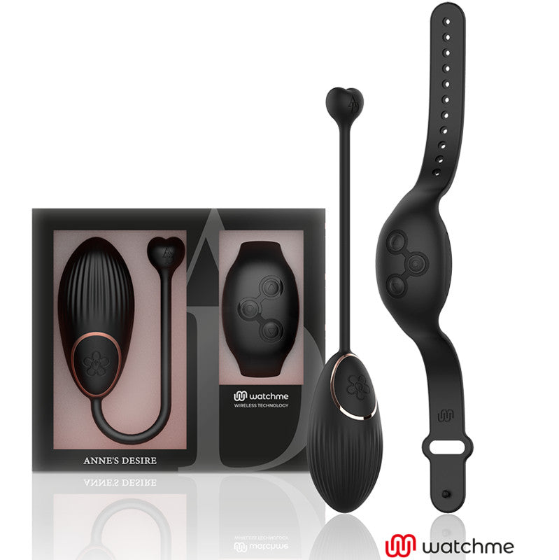 Anne's Desire - Remote Control Egg Vibrator Black