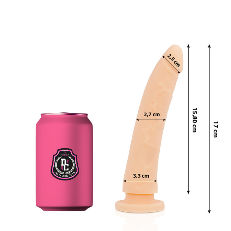 Delta Club – Premium Silicone Dildo 17 Cm Long