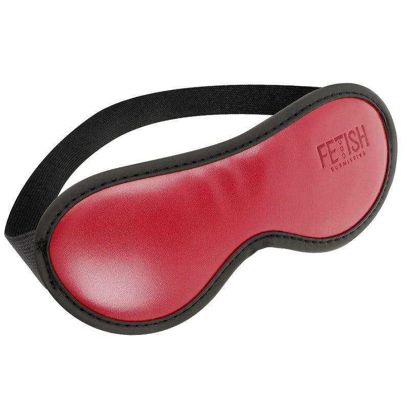 Fetish Submissive - Vegan Leather Mask With Neoprene Lining
