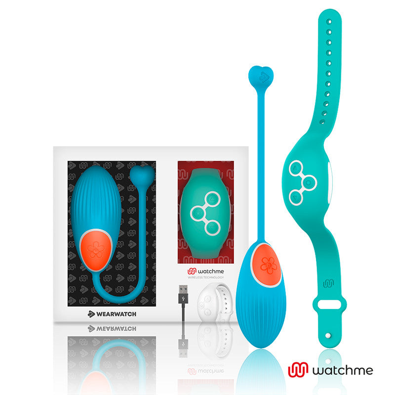 Wearwatch – Remote Control Egg Vibrator In Aquamarine Color