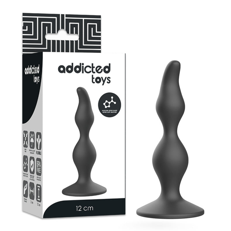 Addicted Toys - 12 Cm Black Anal Stimulator