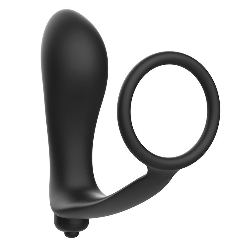 Addicted Toys – Vibrating Anal Plug With Penis Ring