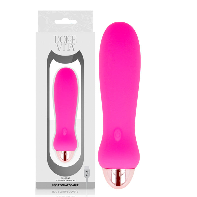 Dolce Vita – Rechargeable Vibrator In Five Colors 7 Speeds
