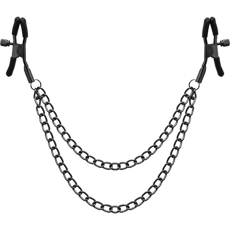 Begme - Stylish Nipple Clamp With Chain