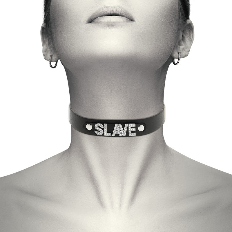 Coquette Chic Desire – Stylish Vegan Leather Choker