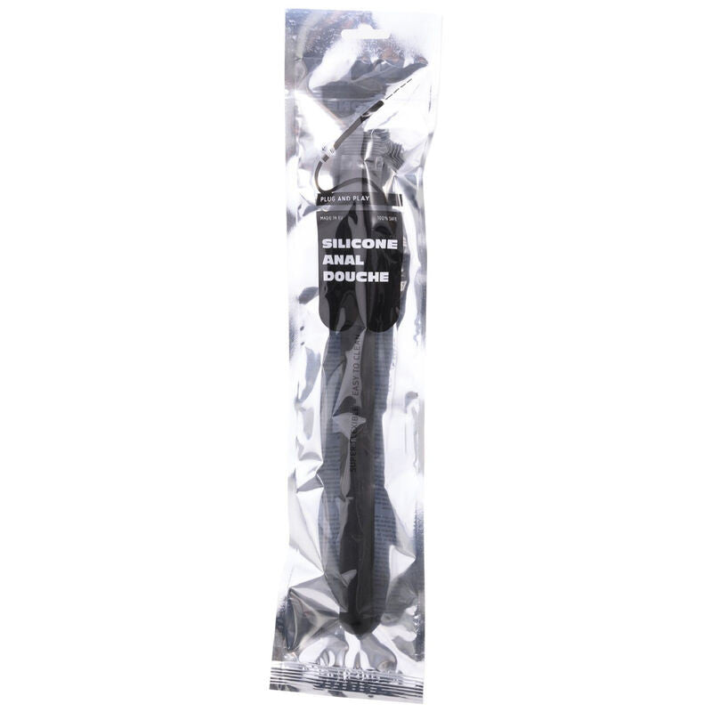 All Black – 27 Cm Long Silicone Anal Duo Lock System