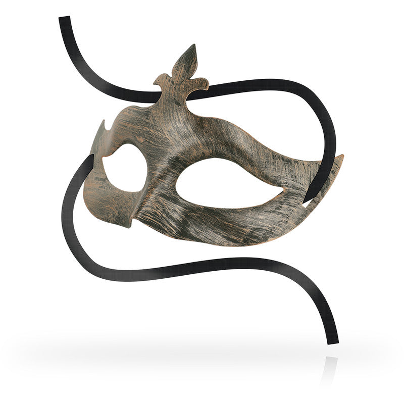 Ohmama - Premium Metal Mask With Floral Pattern