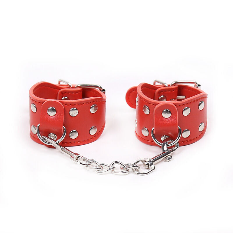 Ohmama Fetish – Adjustable Metal Chain Cuffs