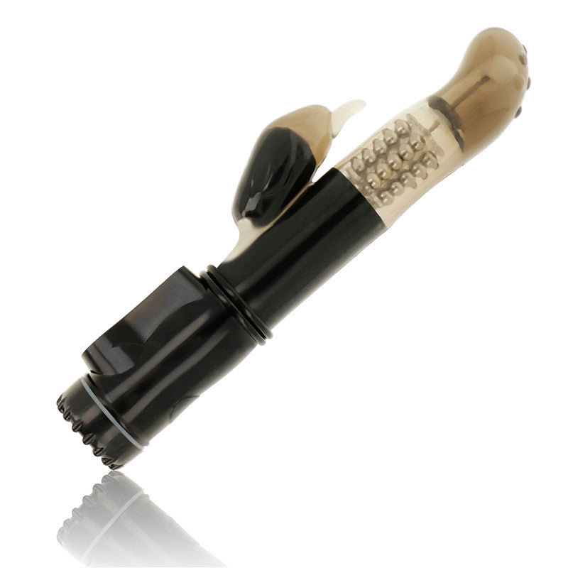 Ohmama - Rotating Dolphin Vibrator With Clitoral Stimulator
