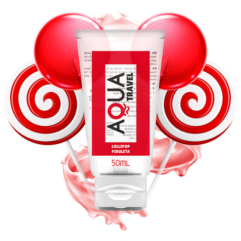 Aqua Travel - Water-based Lubricant Lollipop Flavor