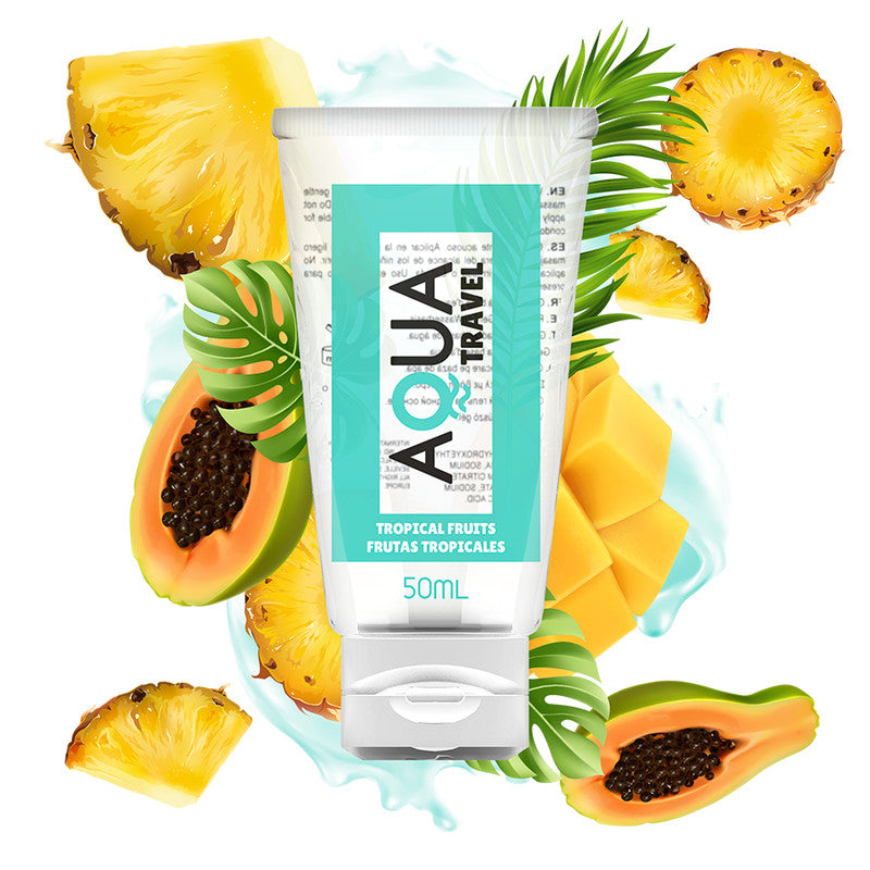 Aqua Travel – Flavored Water-based Lubricant With Tropical Fruits