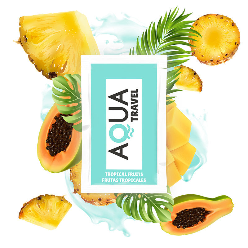 Aqua Travel – Tropical Fruit Flavored Water-based Lubricant