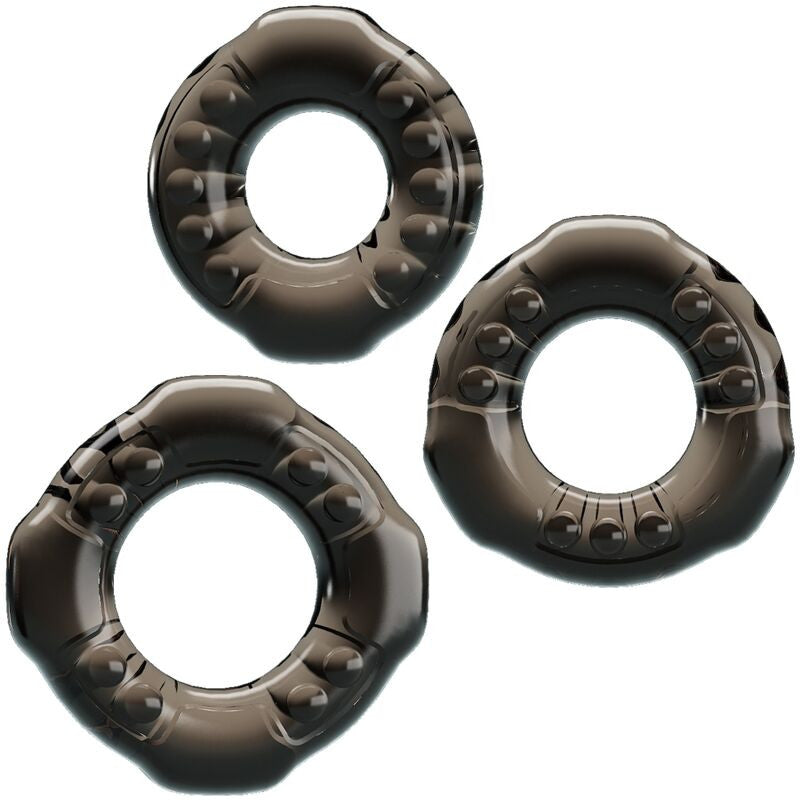 Baile Yvonne – 3-piece Premium Penis Ring Set