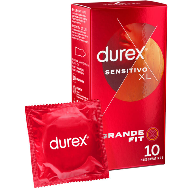 Durex Sensitive Xl – Extra Sensitive Condoms 10 Pieces
