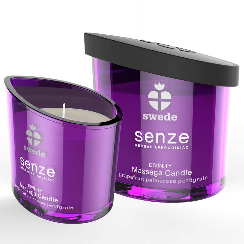 Swede Senze – Sensual Massage Candle With Grapefruit Aroma