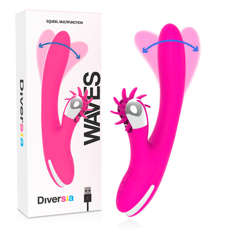 Diversia - Sensual Wavy Vibrator 24 Cm
