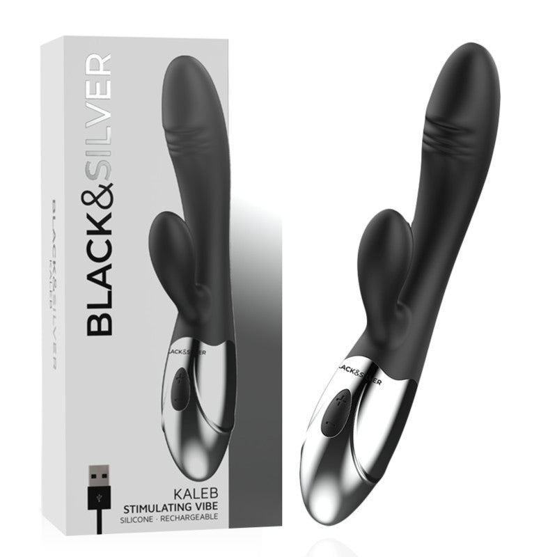 Black&silver - Intense Vibrator For Sensual Massage