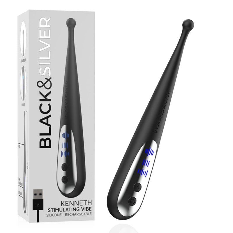 Black&silver – Exciting Vibrator With Elegant Design