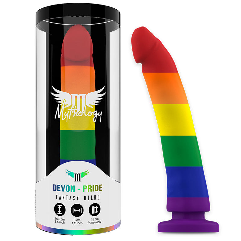 Mythology - Devon Pride - Premium Dildo In Size M