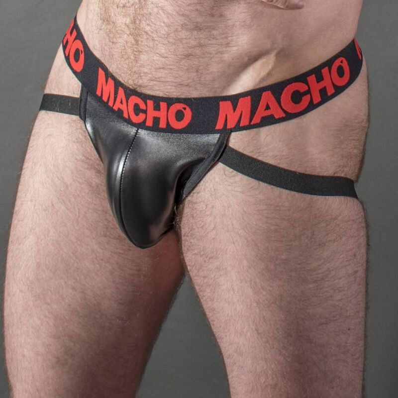 Macho Mx25rc – Red Leather Jock Premium Men's Underwear