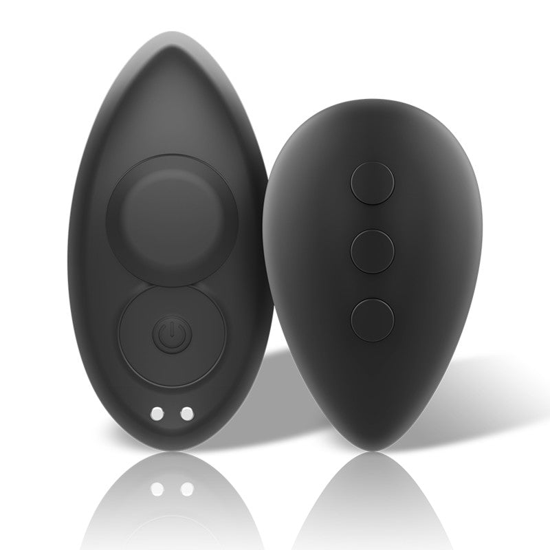 Black&silver – Rechargeable Silicone Vibrator For Underwear