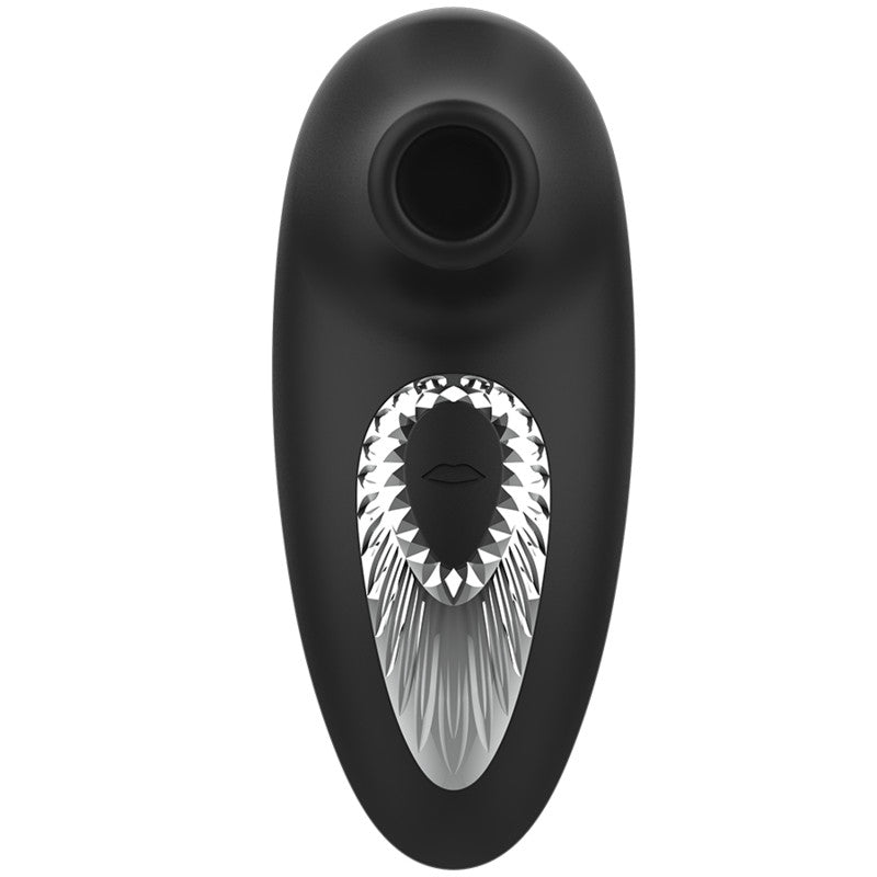 Black&silver - Drake Deluxe – Rechargeable Silicone Pacifier