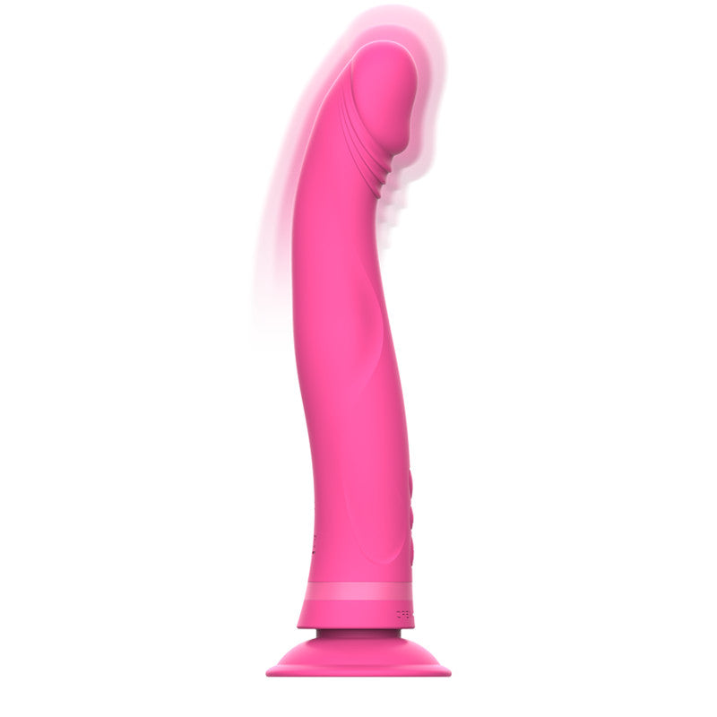 Intense - Michelangelo Pink - Premium Silicone Vibrator Dildo