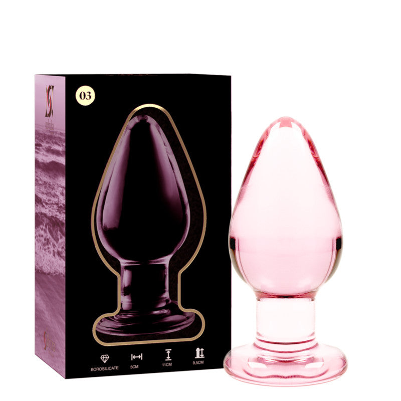 Ibiza Nebula Series – Premium Glass Anal Pleasurer 11 Cm