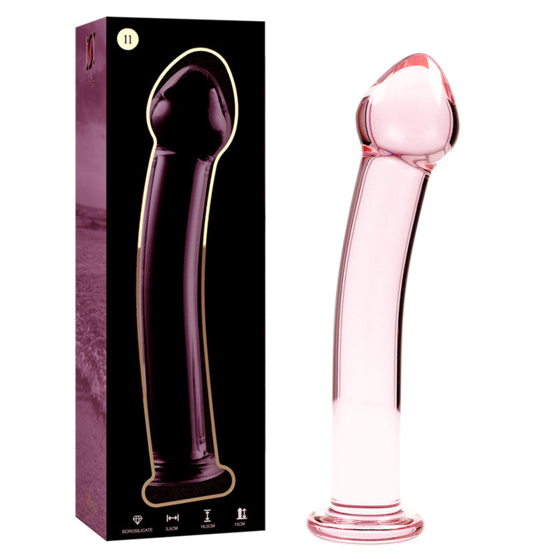 Ibiza Nebula 11 – Premium Glass Dildo 16 Cm Pink