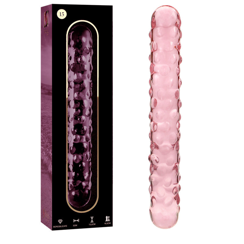 Ibiza Nebula 15 – 18.5 Cm Borosilicate Glass Dildo