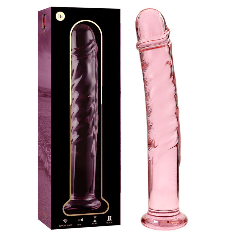 Ibiza Nebula 16 – Borosilicate Glass Dildo 18.5 Cm