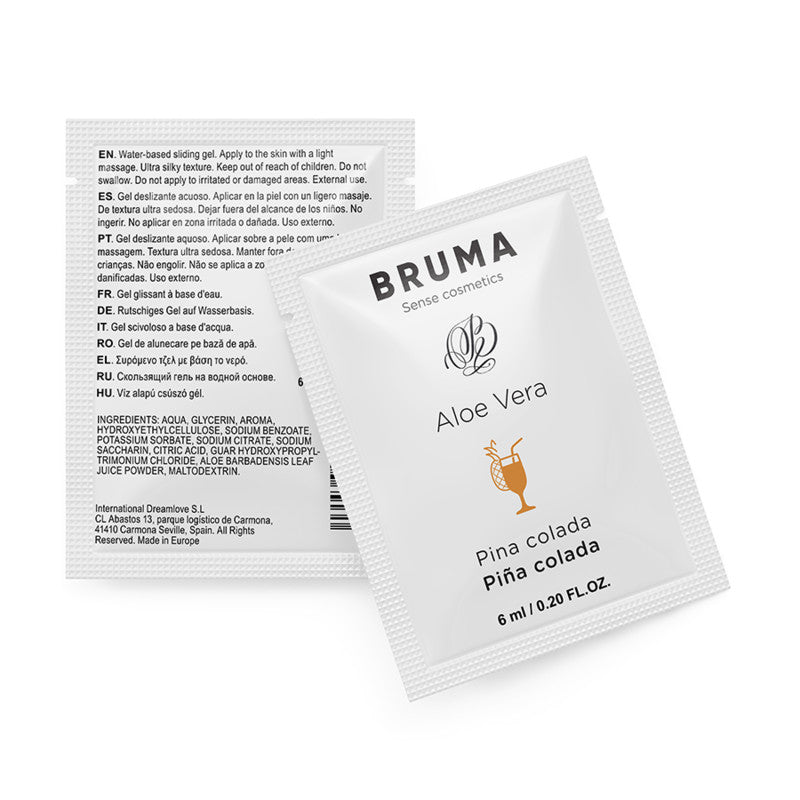 Bruma – Aloe Vera Lubricating Gel In Pina Colada Flavor