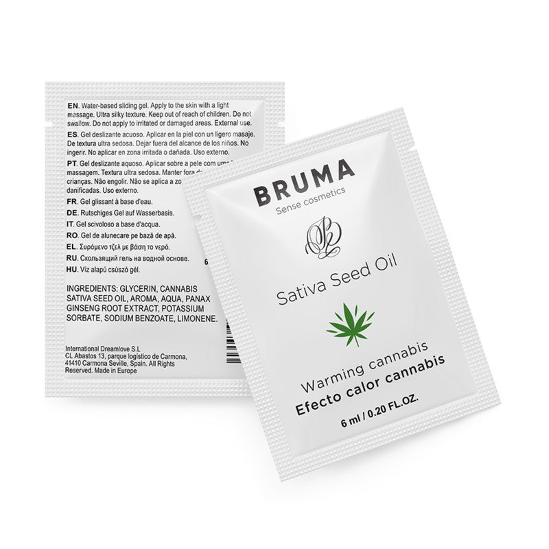 Bruma – Warming Cannabis-flavored Lubricant Gel 6 Ml