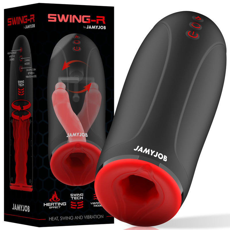 Jamyjob – Vibrating Masturbator With Warming Effect
