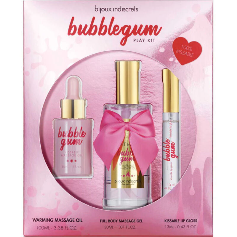 Bijoux Indiscrets Bubblegum – Intimate Play Set With Oil And Glow
