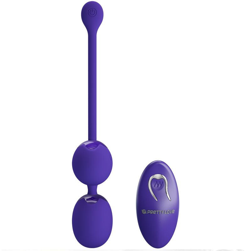 Pretty Love - Remote Controlled Vibrating Balls And Sensual Experience