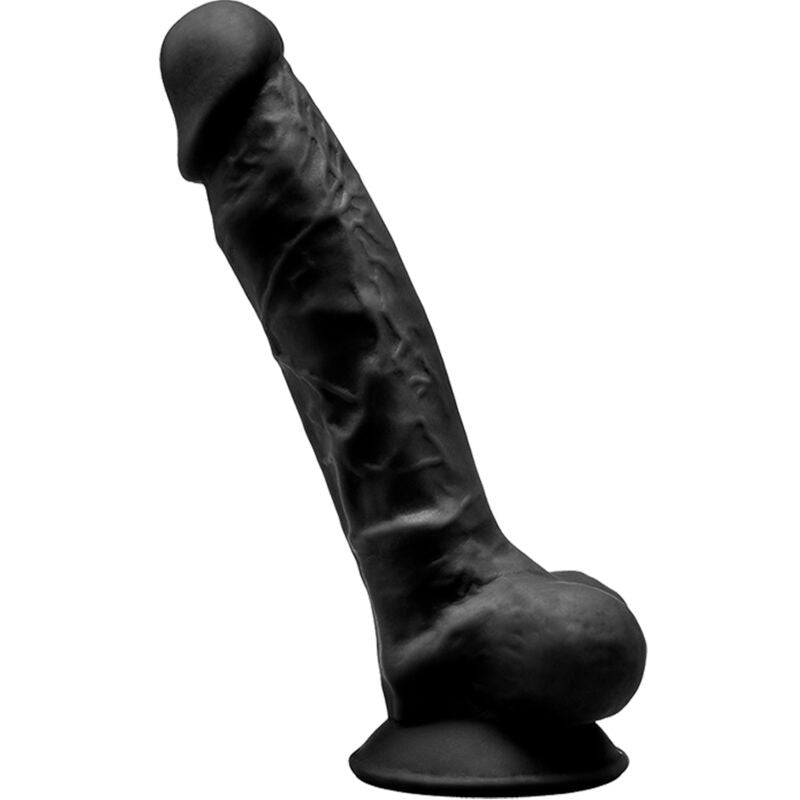 Silexd Model 1 – Premium Black Silicone Penis 17.5 Cm