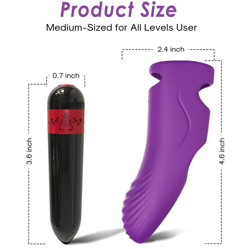 Armony Aurora – Touch-sensitive Purple Vibrator