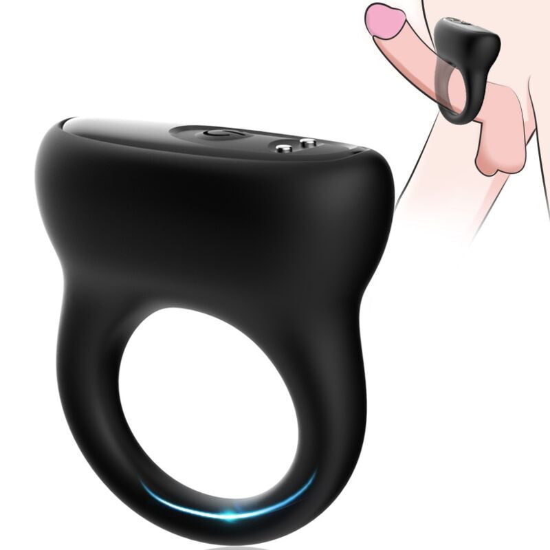 Armony – Premium Black Vibrating Ring