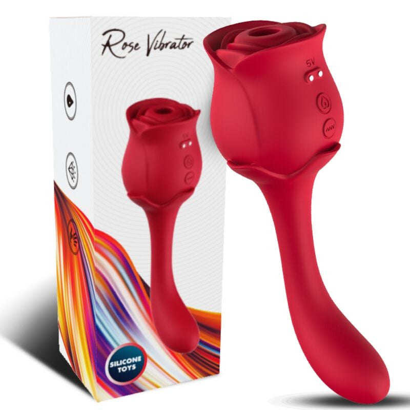 Armony - Roselover Vibrating Clitoral Stimulator In Red