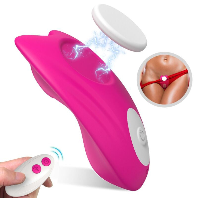 Armony - Remote Control Vibrating Lace Panties Pink